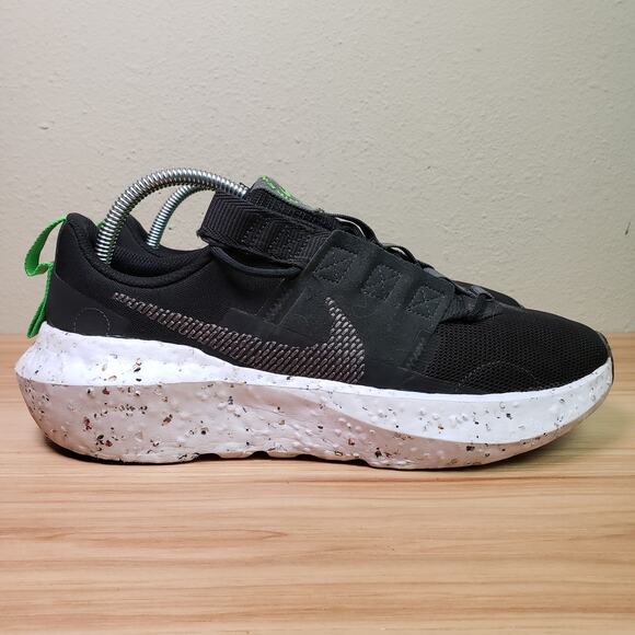 Nike Men's‎ Size 9 Air Zoom Crater Impact Running Shoes Black White Athletic - Picture 5 of 10